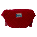 Loungefly Snow White Classic Bow Quilted Velvet Belt Bag (Back)