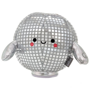 Hallmark Spinning Disco Ball Plush With Sound and Motion, 8"