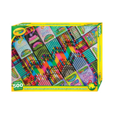 Springbok The Colors of Crayola 500-Piece Puzzle