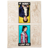 Hallmark Star Wars™ Han Solo™ and Princess Leia™ Tea Towel, 18x26
