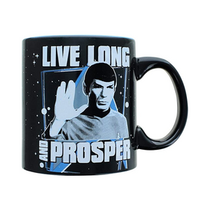 Star Trek Spock Live Long And Prosper 20 Oz. Ceramic Mug