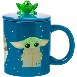Star Wars Mandalorian Expressions of the Child Baby Yoda Grogu 25 Oz. Jumbo Ceramic Mug