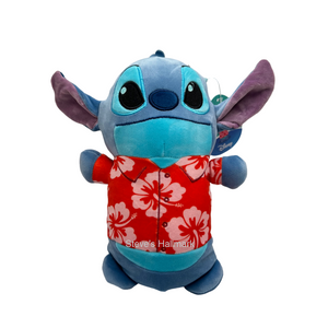 Disney Squishmallow Hawaiian Shirt Stitch Hugmee 10" Stuffed Plush by Kelly Toy Jazwares