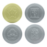 Super Mario Bros. Metal Coasters, Set of 4