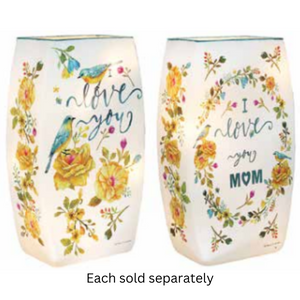 Sweet Love Medium Glass Lighted Vase