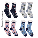 Sweet Winter Friends Thermal Slipper Socks
