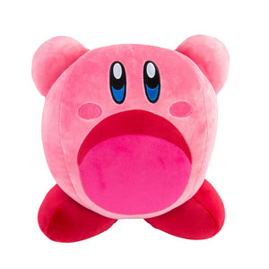 Club Mocchi- Mocchi- Inhaling Kirby Mega Plush Toy, 15 inch
