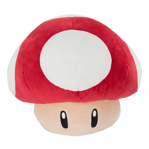 Mocchi- Super Mario™ Super Mushroom Mega Plush Toy, 15 inch