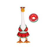 Giddy the Goose Summer Splash Watermelon Bikini Outfit with Pool Ring