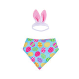 Easter Eggs Scarf with Bunny Ears Outfit for Gordy the Goose