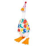 Birthday Balloons & Cone Hat Outfit for Gordy the Goose