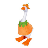 Fall Pumpkin Outfit for Gordy the Goose