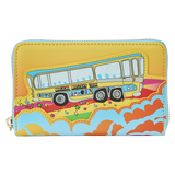 Loungefly The Beatles Magical Mystery Tour Bus Zip Around Wallet