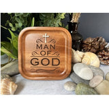 Man of God Le Cedar Trinket Dish