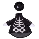 Outfit for Giddy the Metal Porch Goose Halloween Glow in the Dark Skeleton