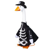 Outfit for Giddy the Metal Porch Goose Halloween Glow in the Dark Skeleton