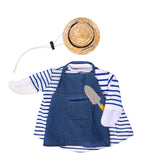 Outfit for Giddy the Metal Porch Goose Gardener