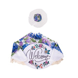 Outfit for Giddy the Metal Porch Goose Hydrangea Happiness