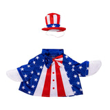 Outfit for Giddy the Metal Porch Goose Patriotic Suit