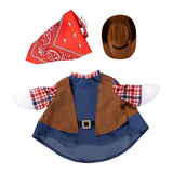 Outfit for Giddy the Metal Porch Goose Wild West