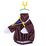 Outfit for Giddy the Metal Porch Goose Football Goal Post
