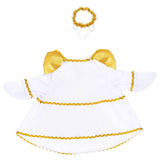 Outfit for Giddy the Metal Porch Goose Angel with Golden Halo
