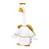 Outfit for Giddy the Metal Porch Goose Angel with Golden Halo