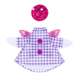 Outfit for Giddy the Metal Porch Goose Butterfly Wings