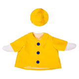 Outfit for Giddy the Metal Porch Goose Raincoat