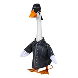 Outfit for Giddy the Metal Porch Goose Motorcycle Biker with Sunglasses