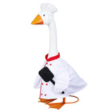 Outfit for Giddy the Metal Porch Goose Chef with Cooking Spatula