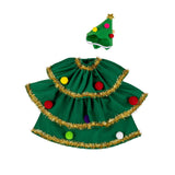 Outfit for Giddy the Metal Porch Goose Christmas Tree with Hat