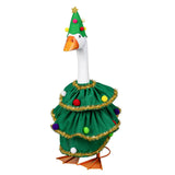 Outfit for Giddy the Metal Porch Goose Christmas Tree with Hat