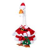 Outfit for Giddy the Metal Porch Goose Mrs. Claus Dress with Hat