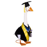 Outfit for Giddy the Metal Porch Goose Graduation Day