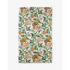 Geometry Kitchen Tea Towel 18" x 30" A Peony For Your Thoughts