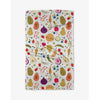 Geometry Kitchen Tea Towel 18" x 30" Farmers Market