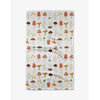 Geometry Kitchen Tea Towel 18" x 30" Foraging