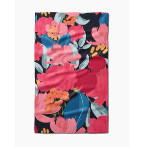 Geometry Kitchen Tea Towel 18" x 30" My Garden