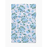 Geometry Kitchen Tea Towel 18" x 30" Plumbago