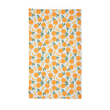 Geometry Kitchen Tea Towel 18" x 30" Sweet Orange