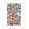 Geometry Kitchen Tea Towel 18" x 30" Greetings From California