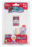 World's Smallest Classic Card Games - Crazy 8, Go Fish, Old Maid