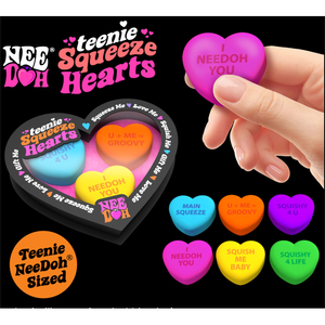 Teenie Squeeze Squeeze Conversation Hearts Valentine Message Nee Doh