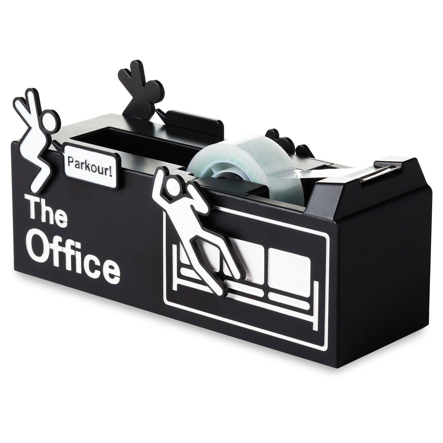 Hallmark The Office Parkour Tape Dispenser With Sound – Steve's