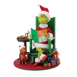 The Grinch Bedtime Story Figurine
