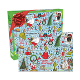 The Grinch Wrapping Paper Jigsaw Puzzle 1000-Piece