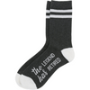 M/L The Legend Has Retired Crew Socks