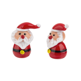 The Smallest Santa Glass Token Charm