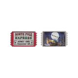 Ticket to the North Pole Token Charm